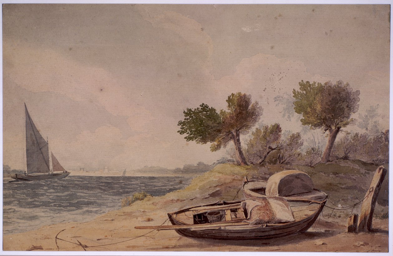 Nära Battersea, London, 1818. av Henry Walter