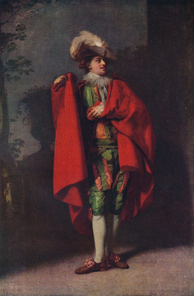John Palmer som greve Almaviva i The Spanish Barber, 1779, 1917 av Henry Walton