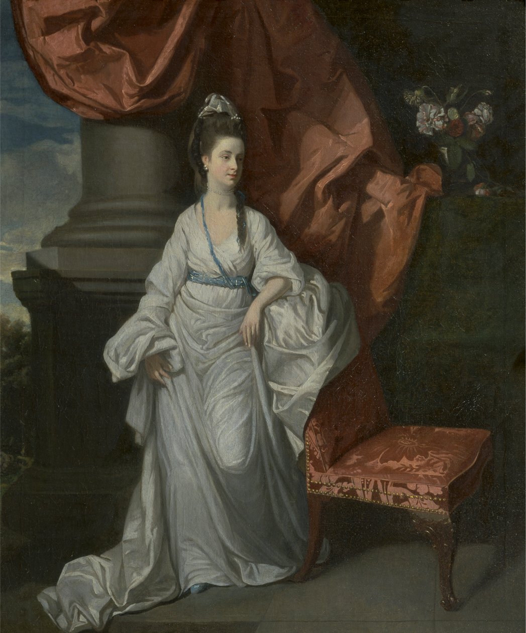 Lady Grant, hustru till Sir James Grant, Bt. av Henry Walton