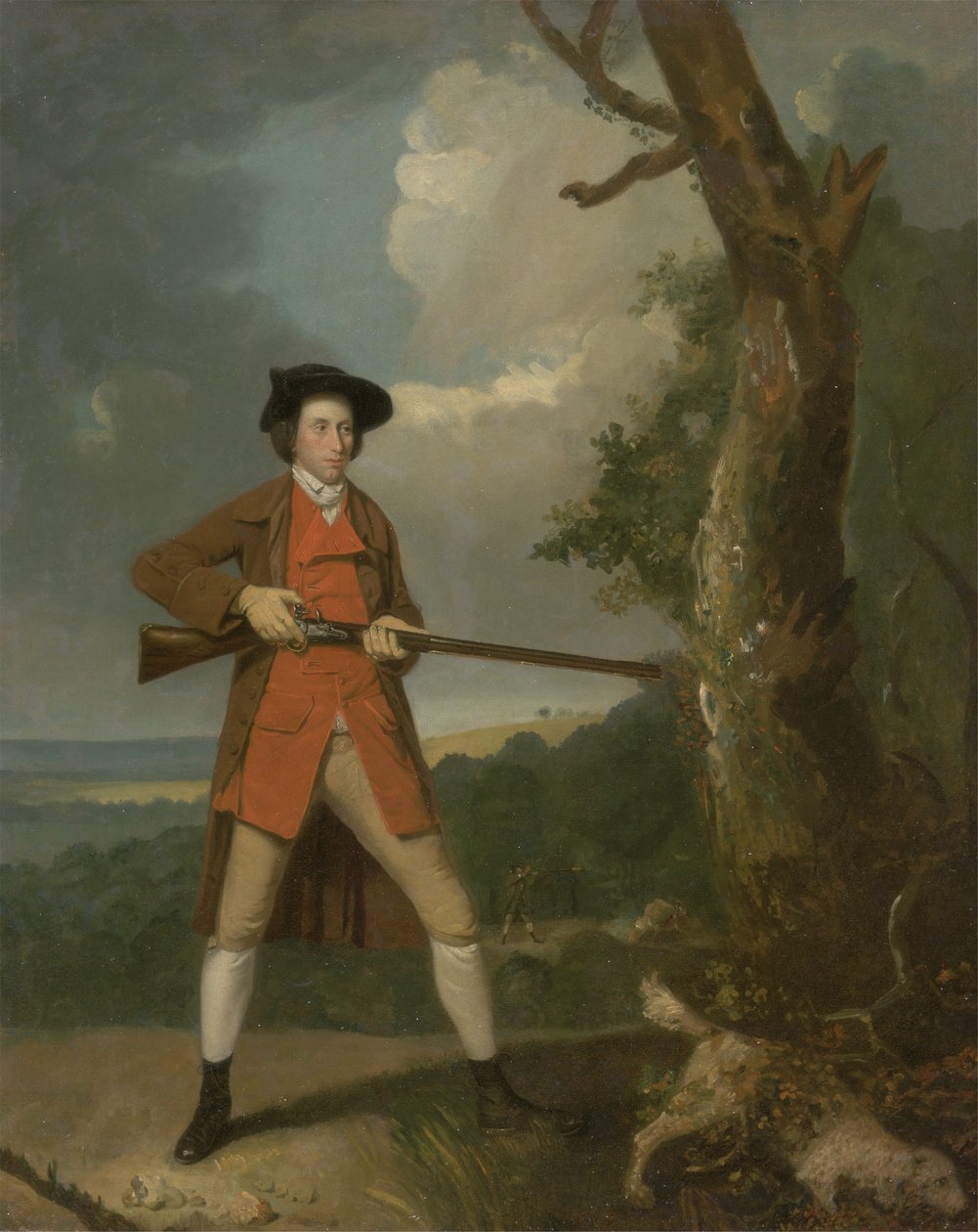 Robert Rayner Shooting, ca 1770 (olja på duk) av Henry Walton