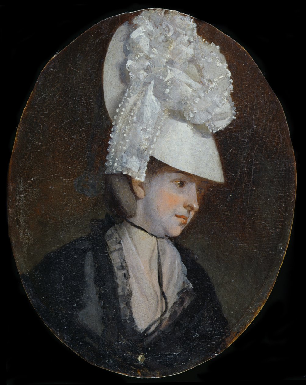 Winifred Constable (olja på pannå) av Henry Walton