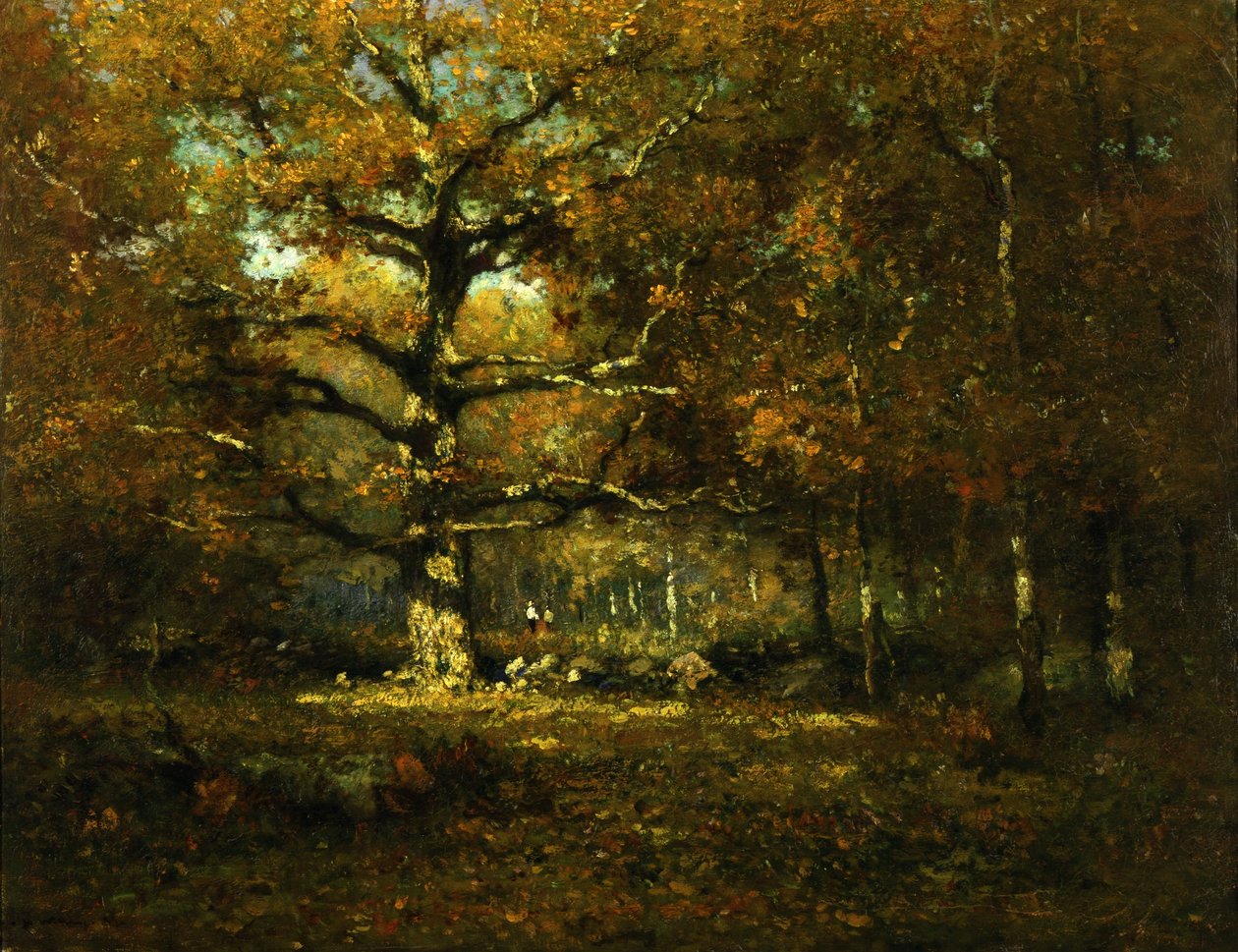 Connecticut Woods av Henry Ward Ranger