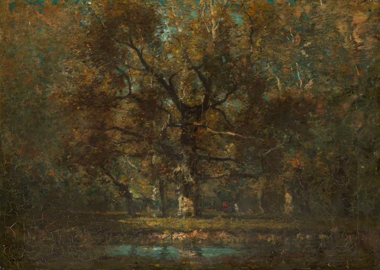Ek, 1895. av Henry Ward Ranger