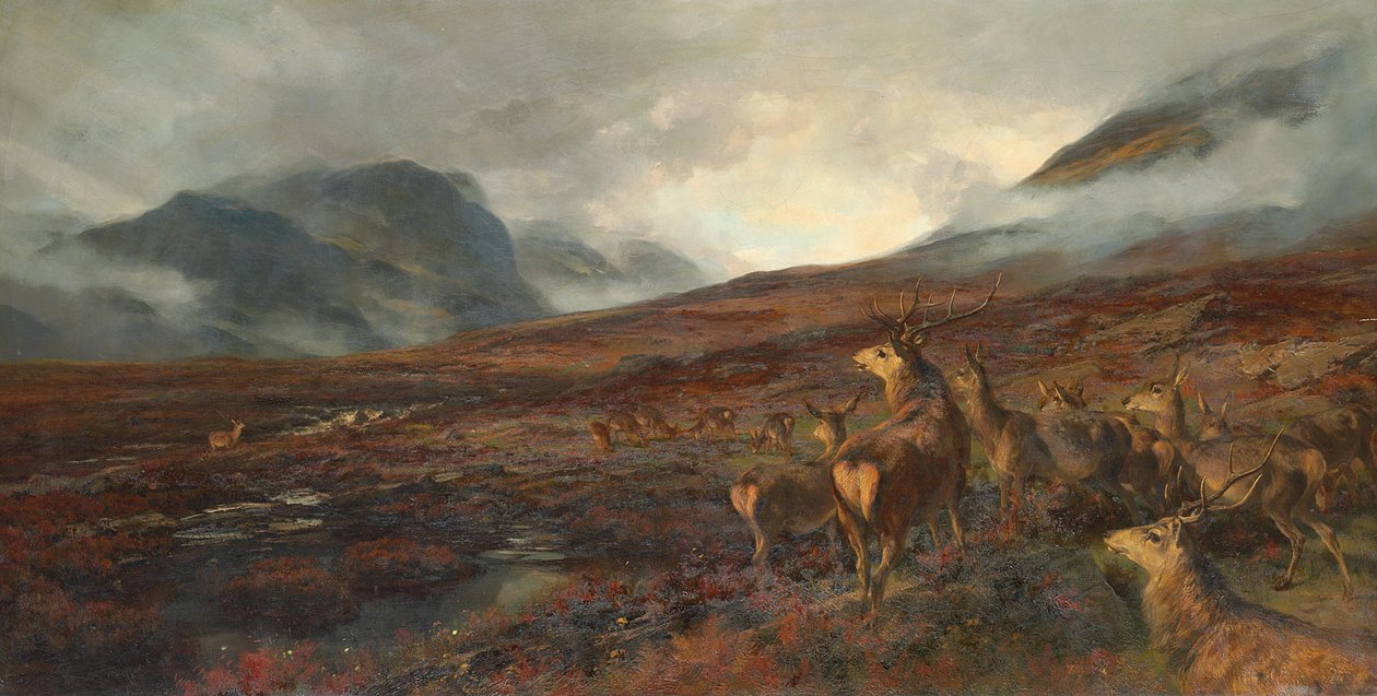 Approach of Bealloch-na-Ba, Applecross av Henry William Banks Davis