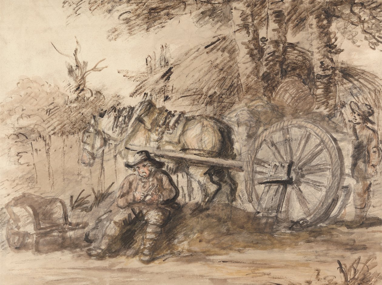 Carter fyller sitt rör av Henry William Bunbury