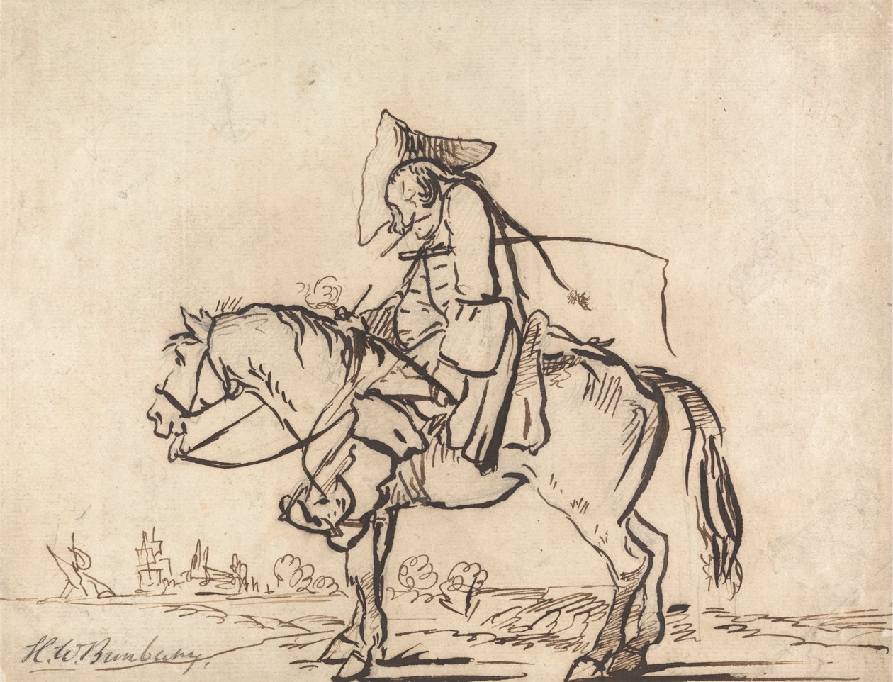Det trasiga röret av Henry William Bunbury