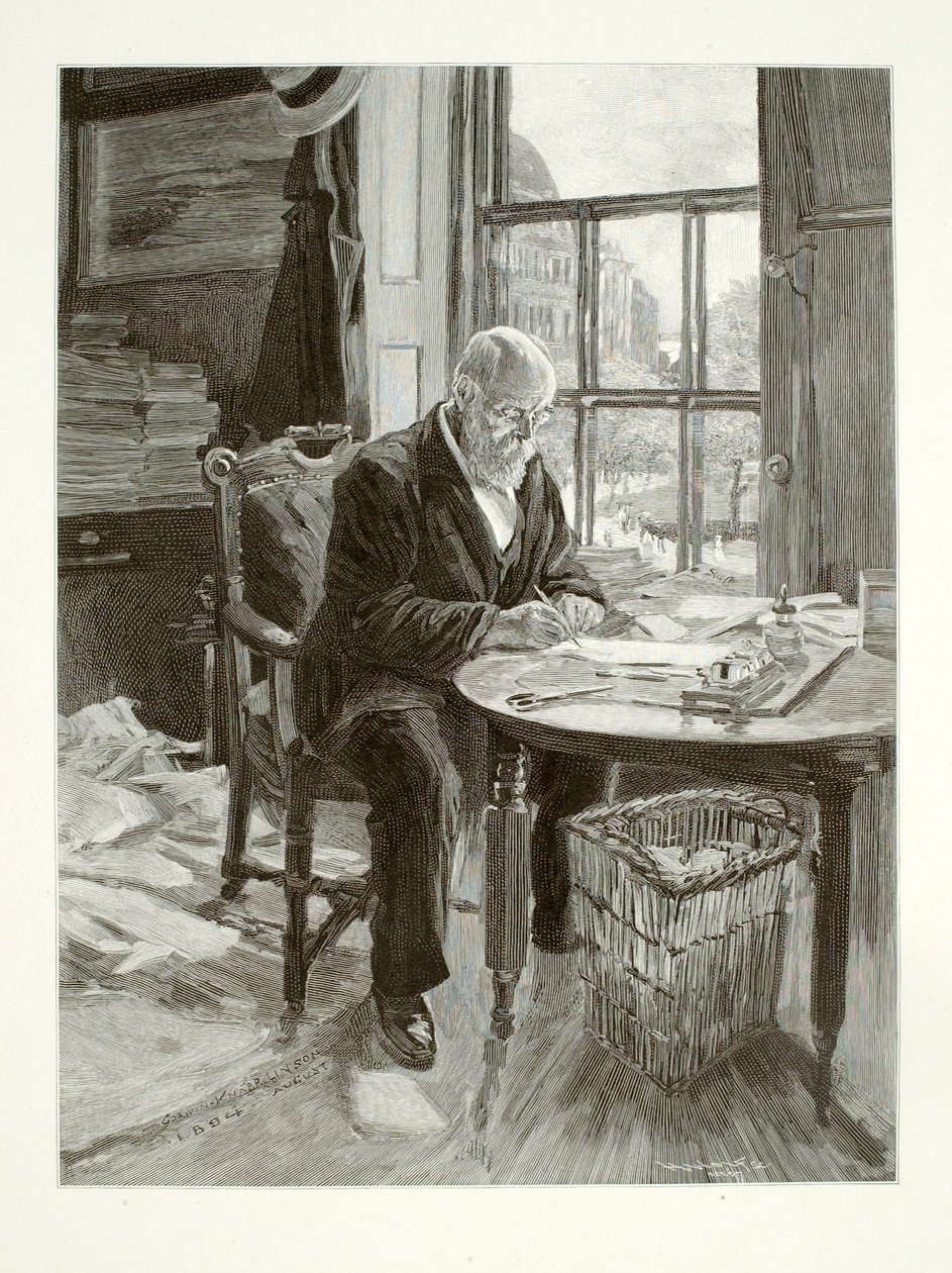 Charles Anderson Dana av Henry Wolf