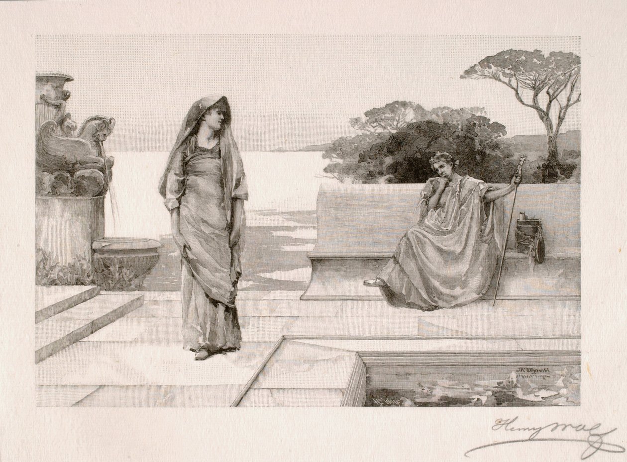 Horace och Lydia av Henry Wolf