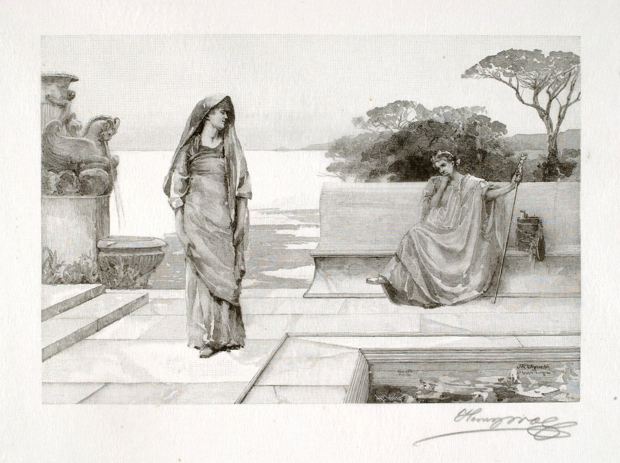 Horace och Lydia av Henry Wolf