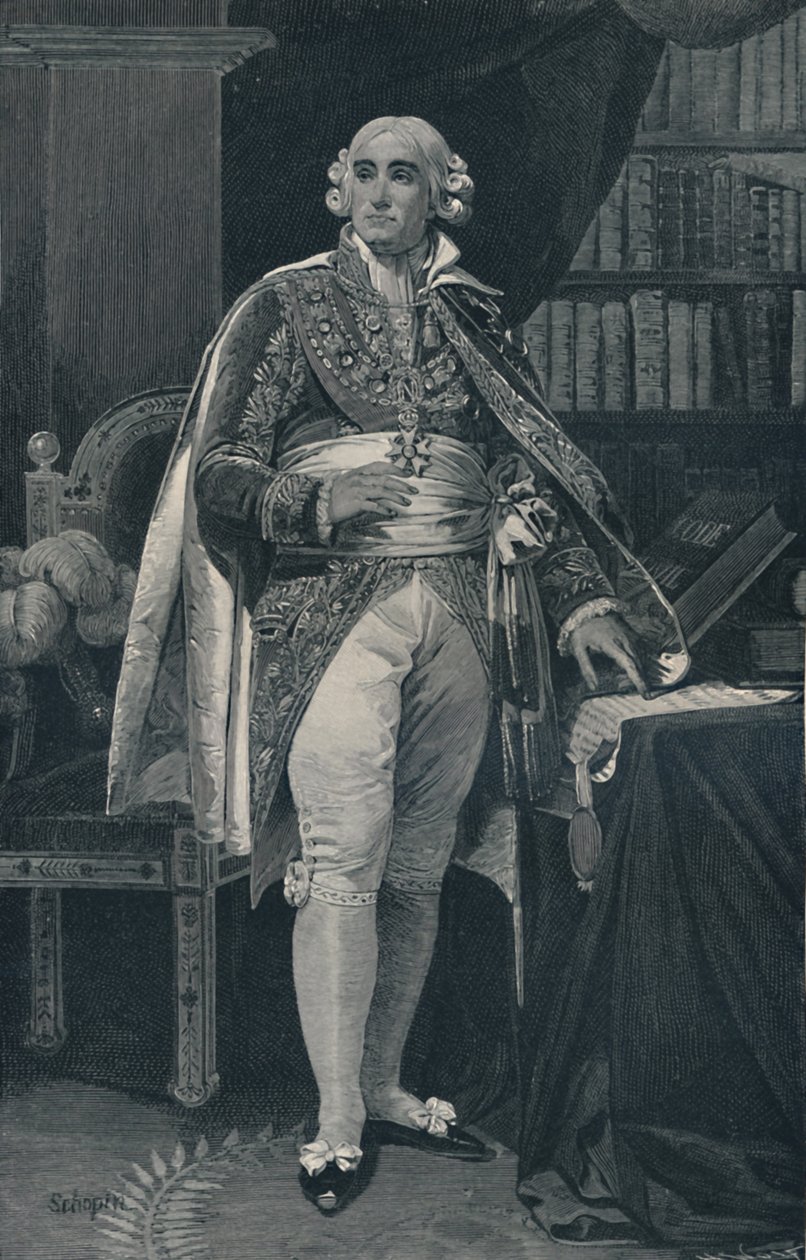 Jean-Jacques-Régis De Cambacérès - hertig av Parma, c1800, 1896 av Henry Wolf