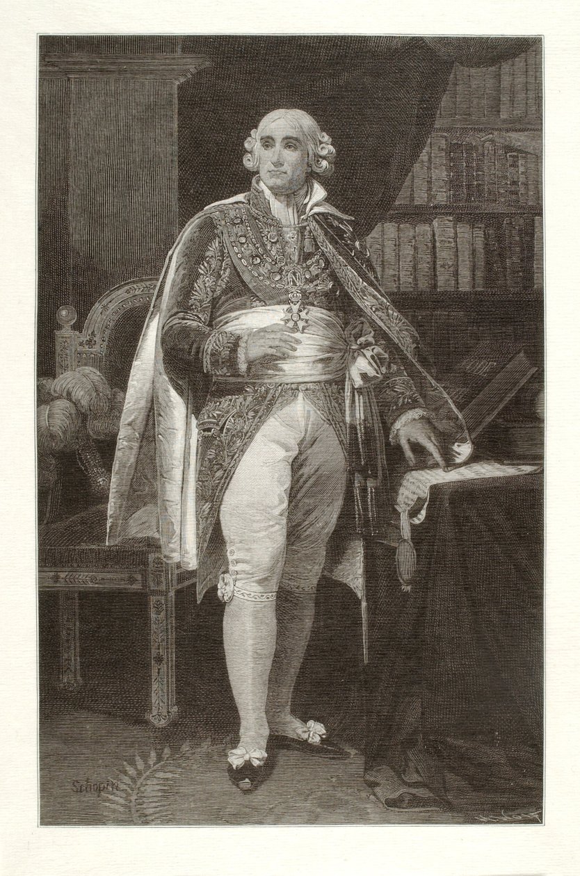 Jean Jacques Regis de Cambaceres, hertig av Parma av Henry Wolf