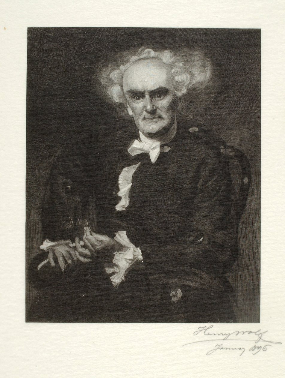 Joseph Jefferson som "Dr Pangloss" av Henry Wolf