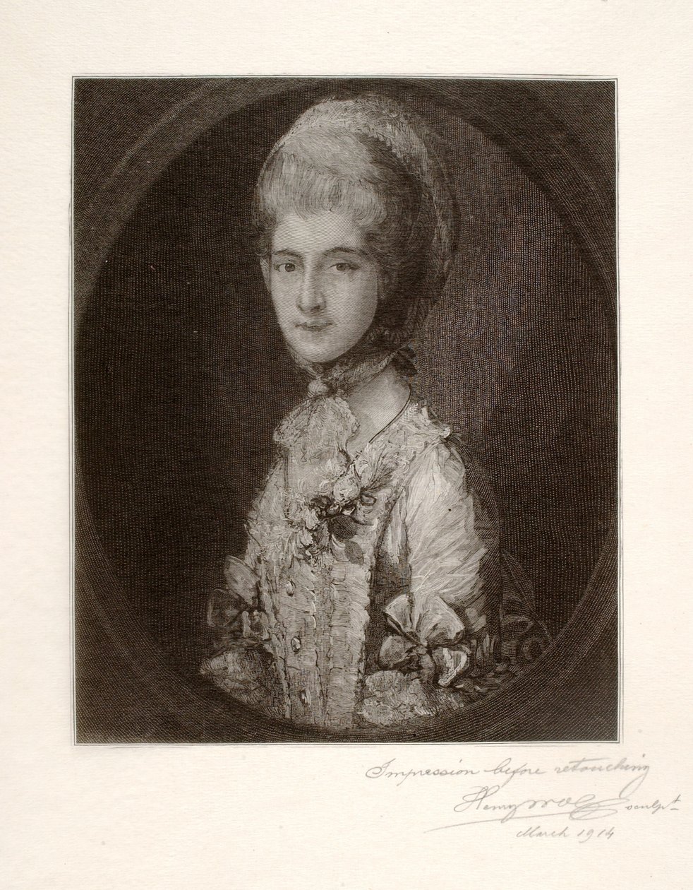 Lady Lethbridge av Henry Wolf
