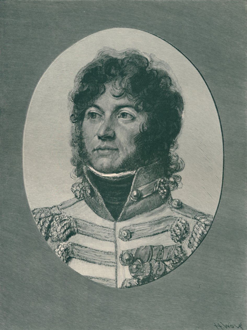 Marskalk Joachim Murat - storhertig av Cleves och av Berg, kung av Neapel, c1800, 1896. av Henry Wolf