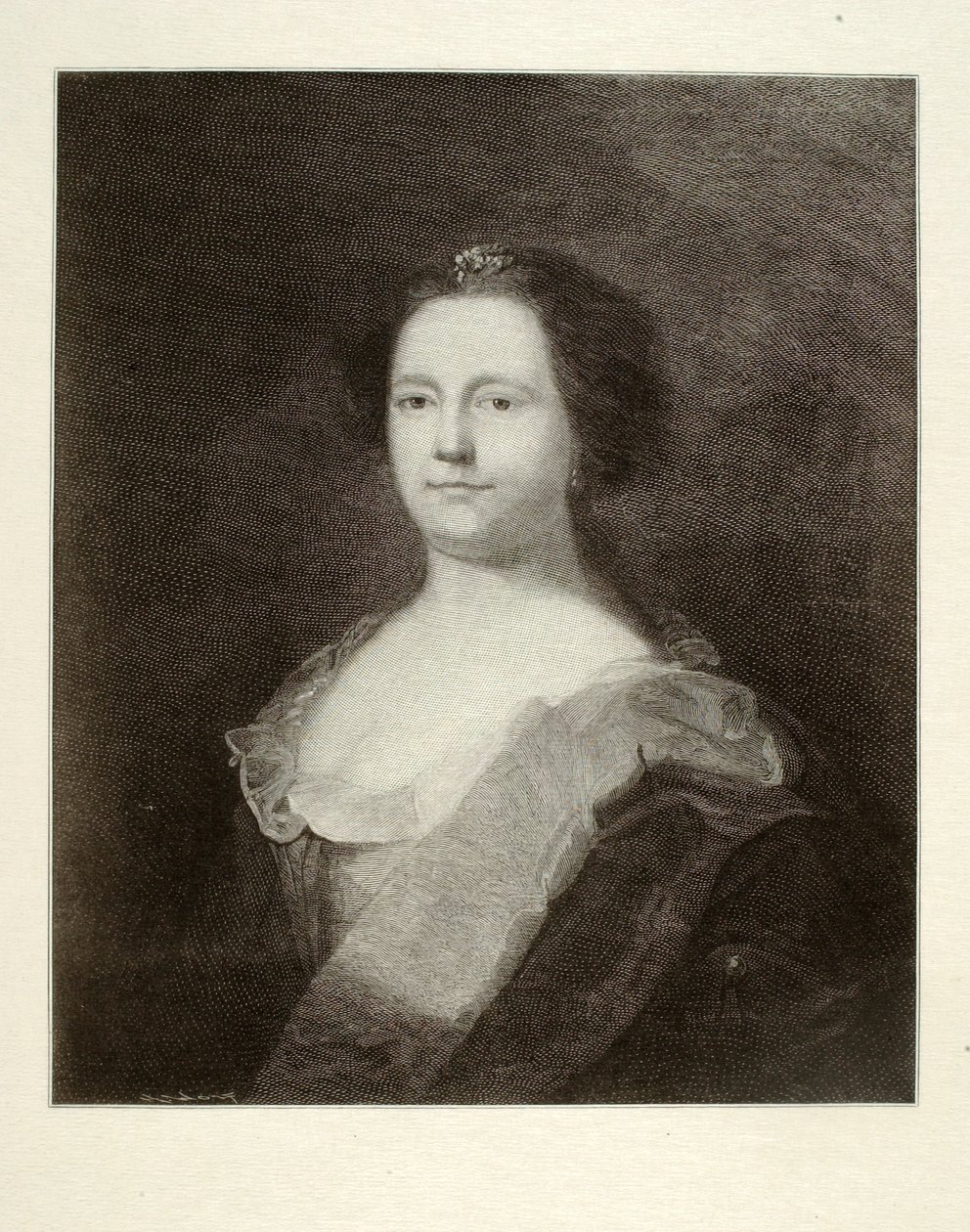 Mrs Deborah Franklin av Henry Wolf