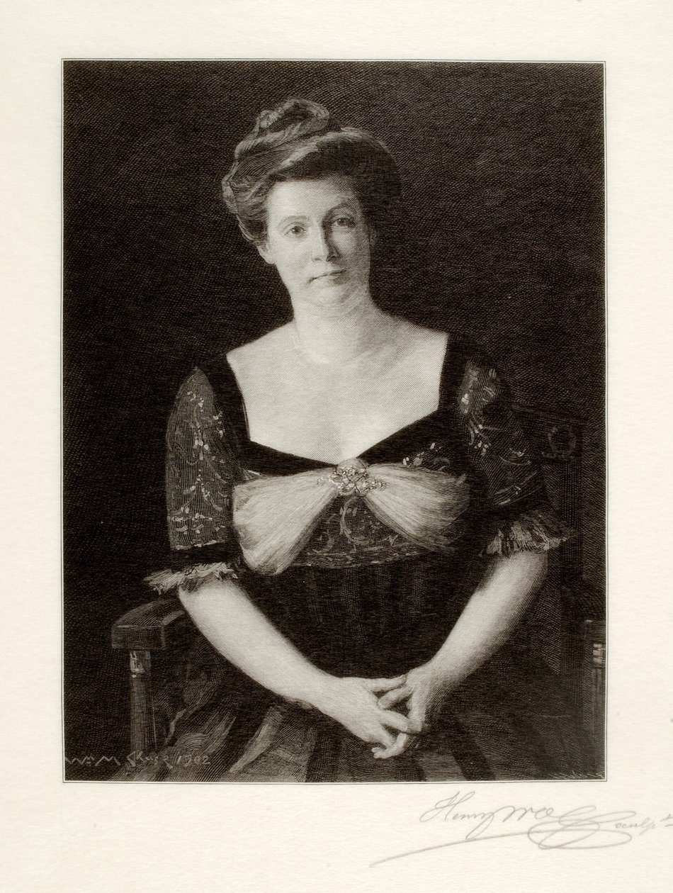 Mrs George Howard Early, Jr. av Henry Wolf