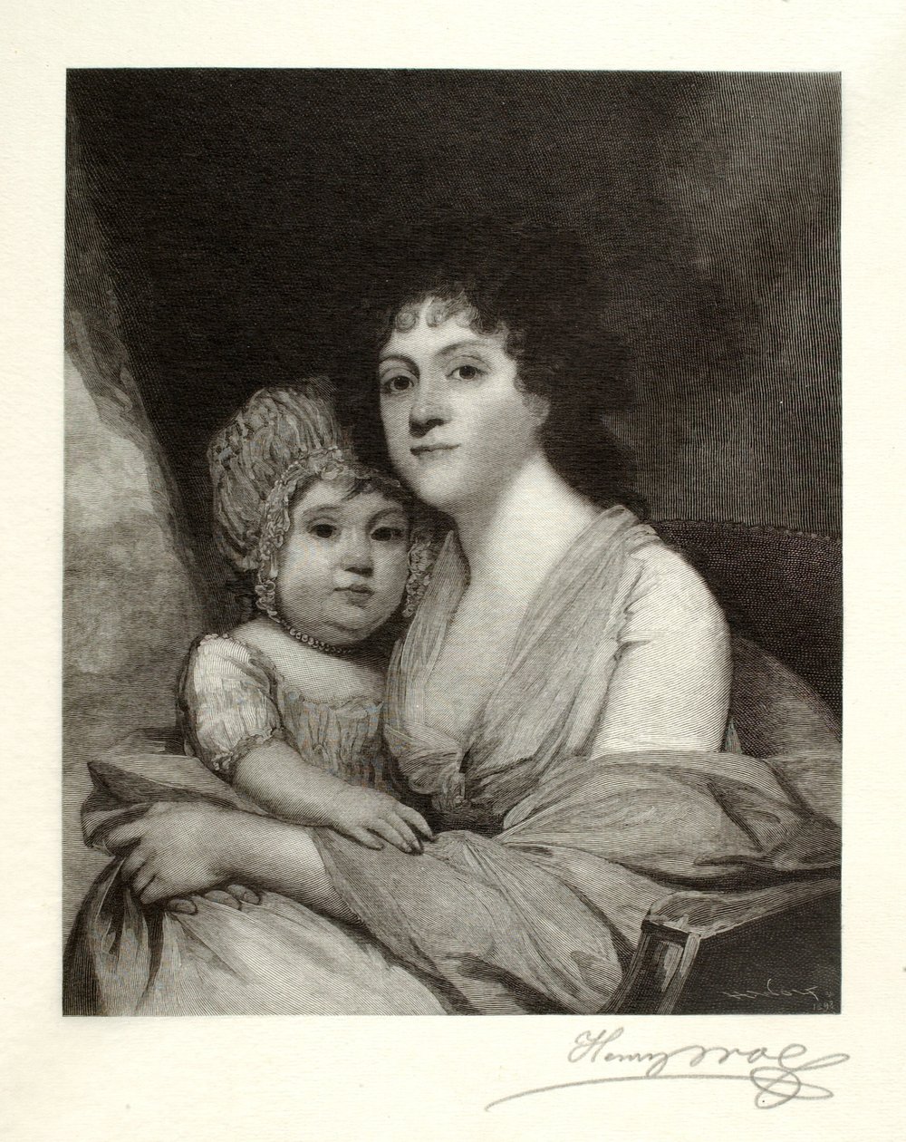 Fru Samuel Gatliff av Henry Wolf