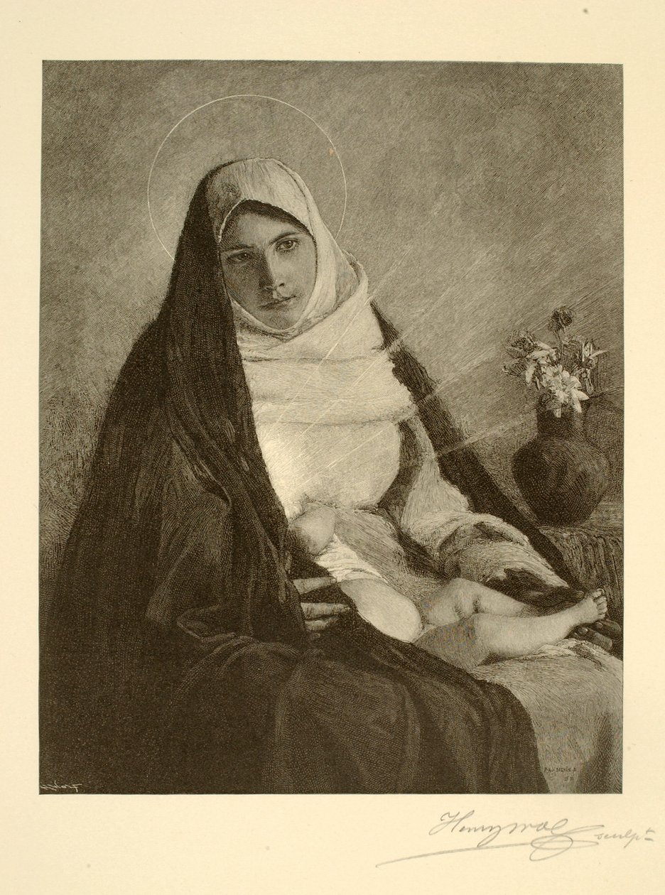 Madonna av rosen av Henry Wolf