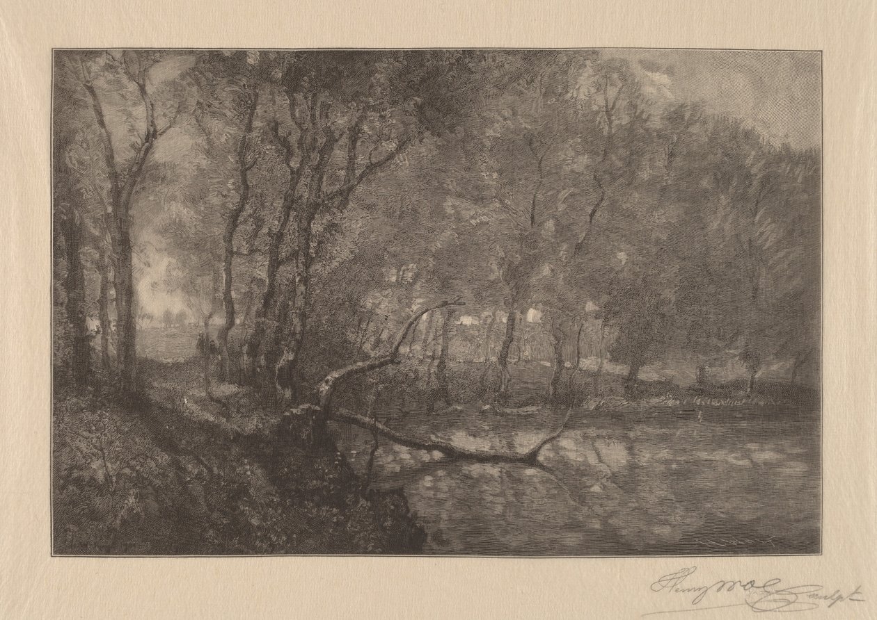 Bruksdammen av Henry Wolf