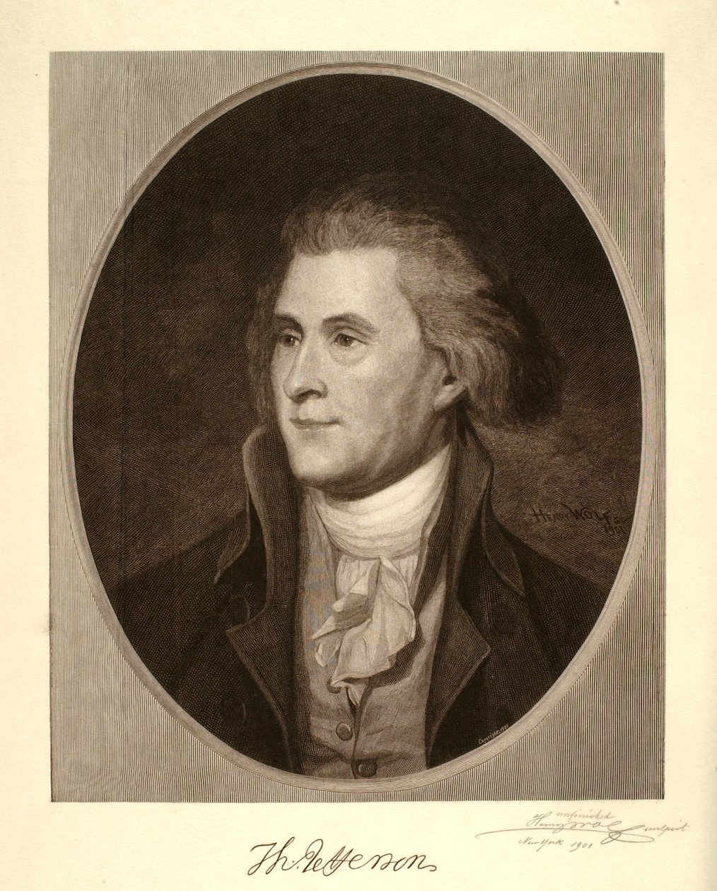 Thomas Jefferson av Henry Wolf