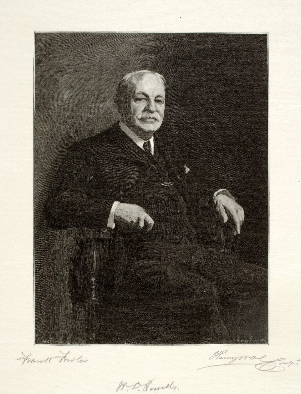 William Dean Howells av Henry Wolf