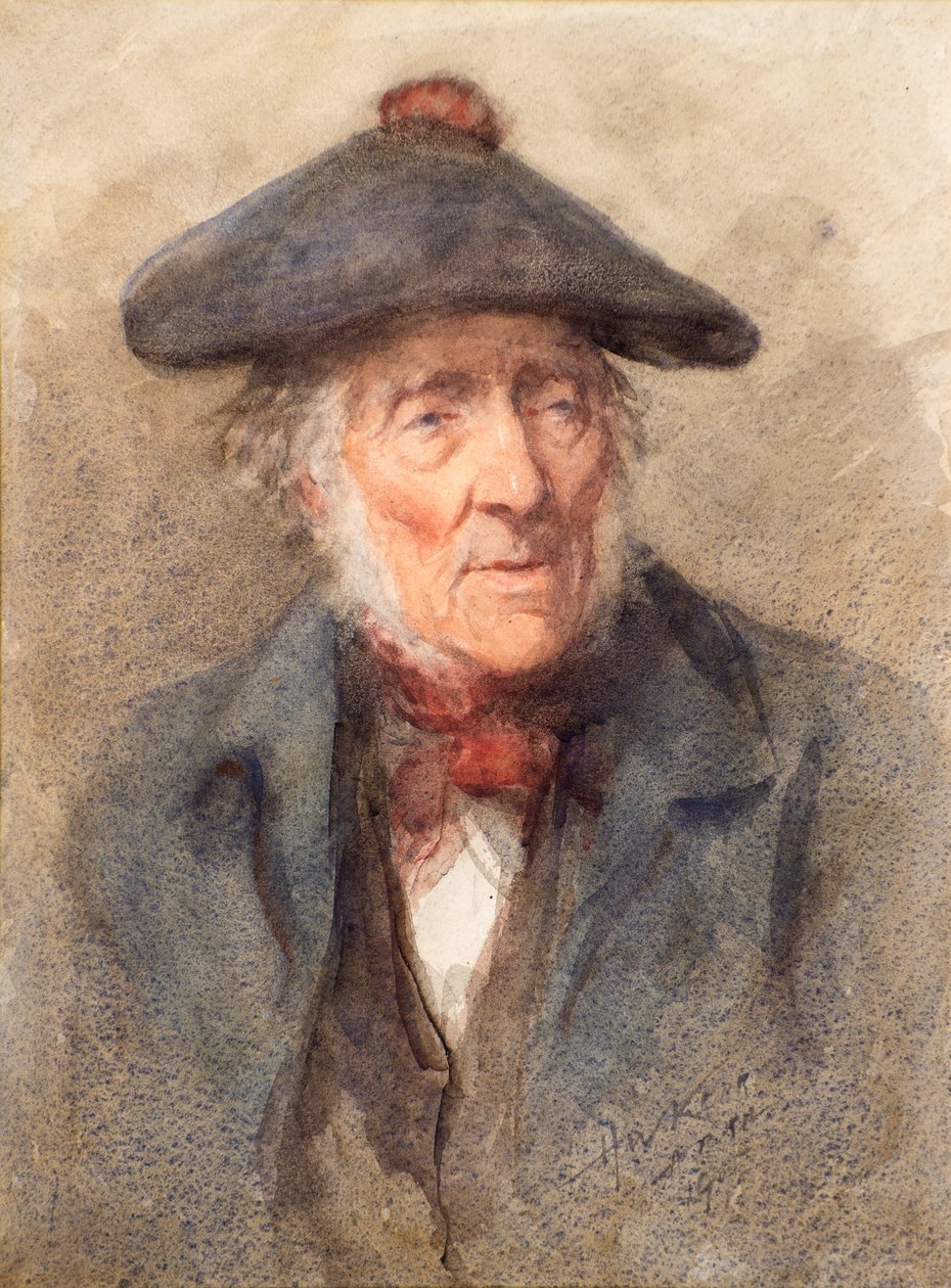 A Bonnet Laird, ca 1905 (akvarell) av Henry Wright Kerr