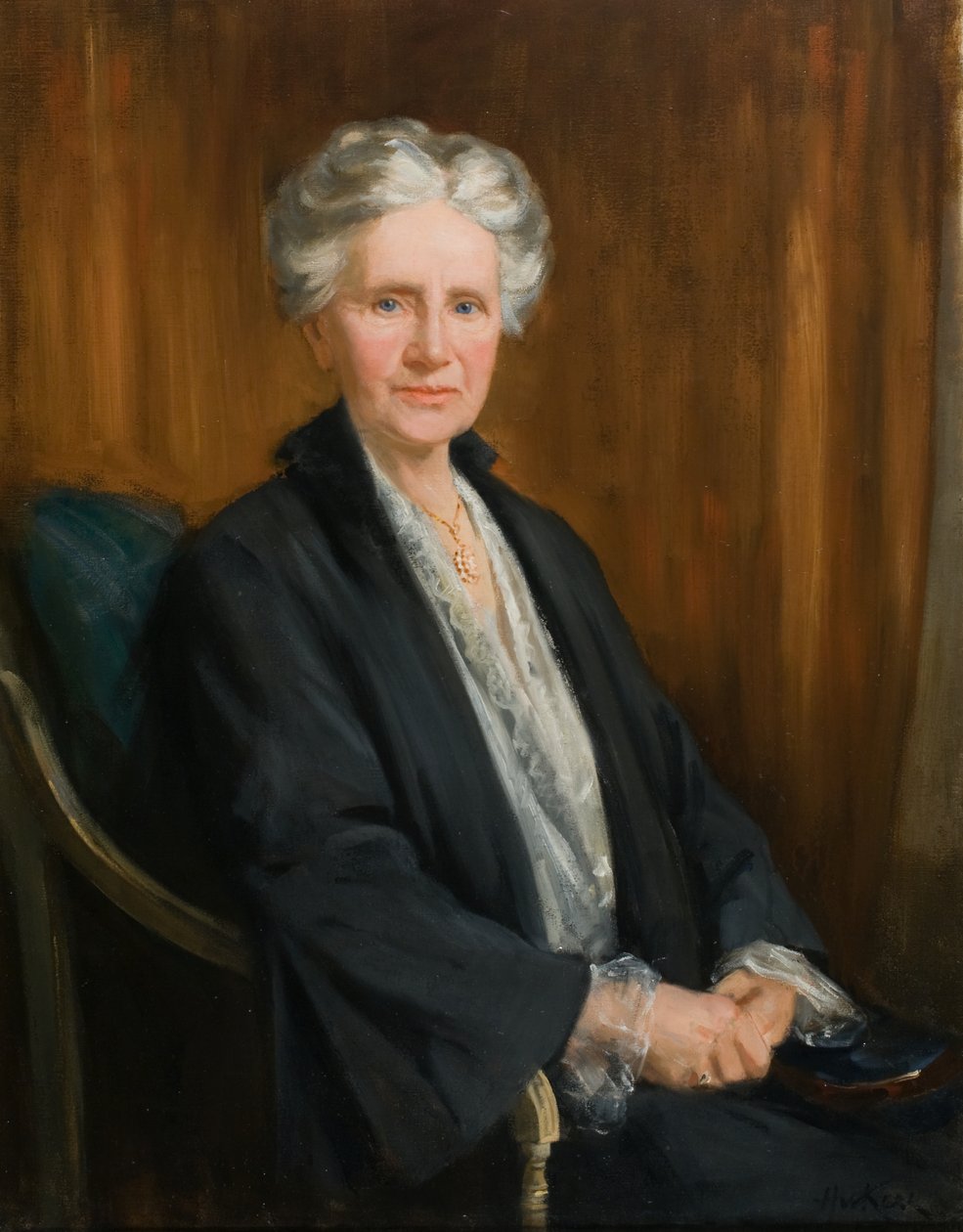 Mrs Elizabeth Low, 1900-talet (olja på duk) av Henry Wright Kerr