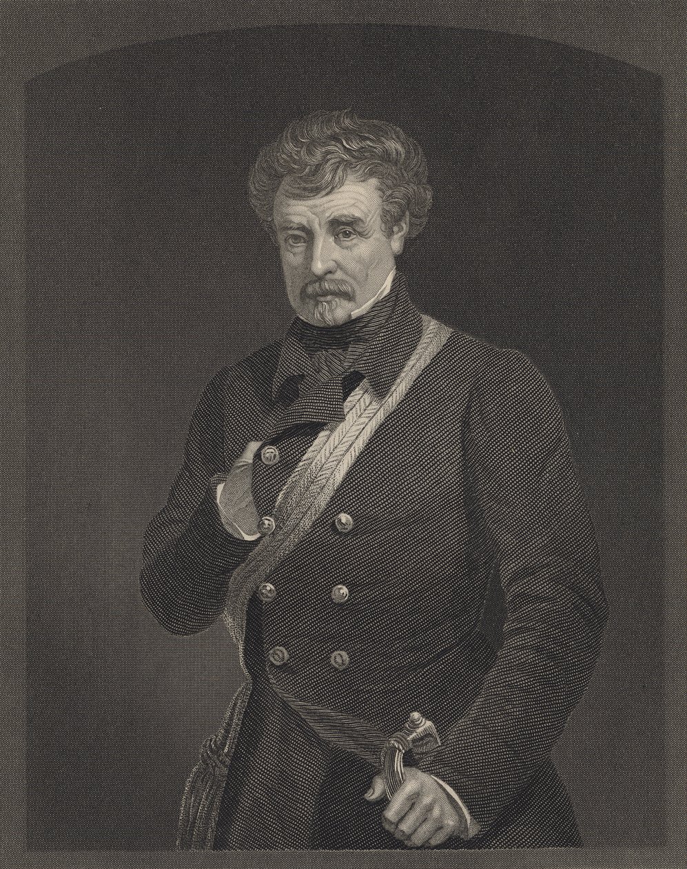 Fältmarskalk Colin Campbell, graverad av William Holl av Henry Wyndham Phillips