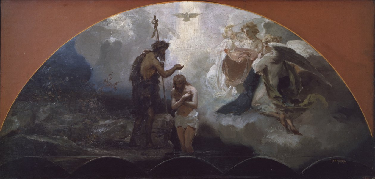 Kristi dop, 1876 av Henryk Siemiradzki