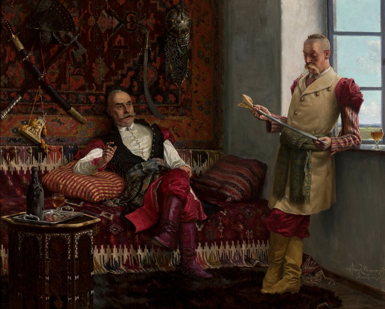 Adelsscen - Kinzhalernas historia. Yatagans historia. av Henryk Weyssenhoff