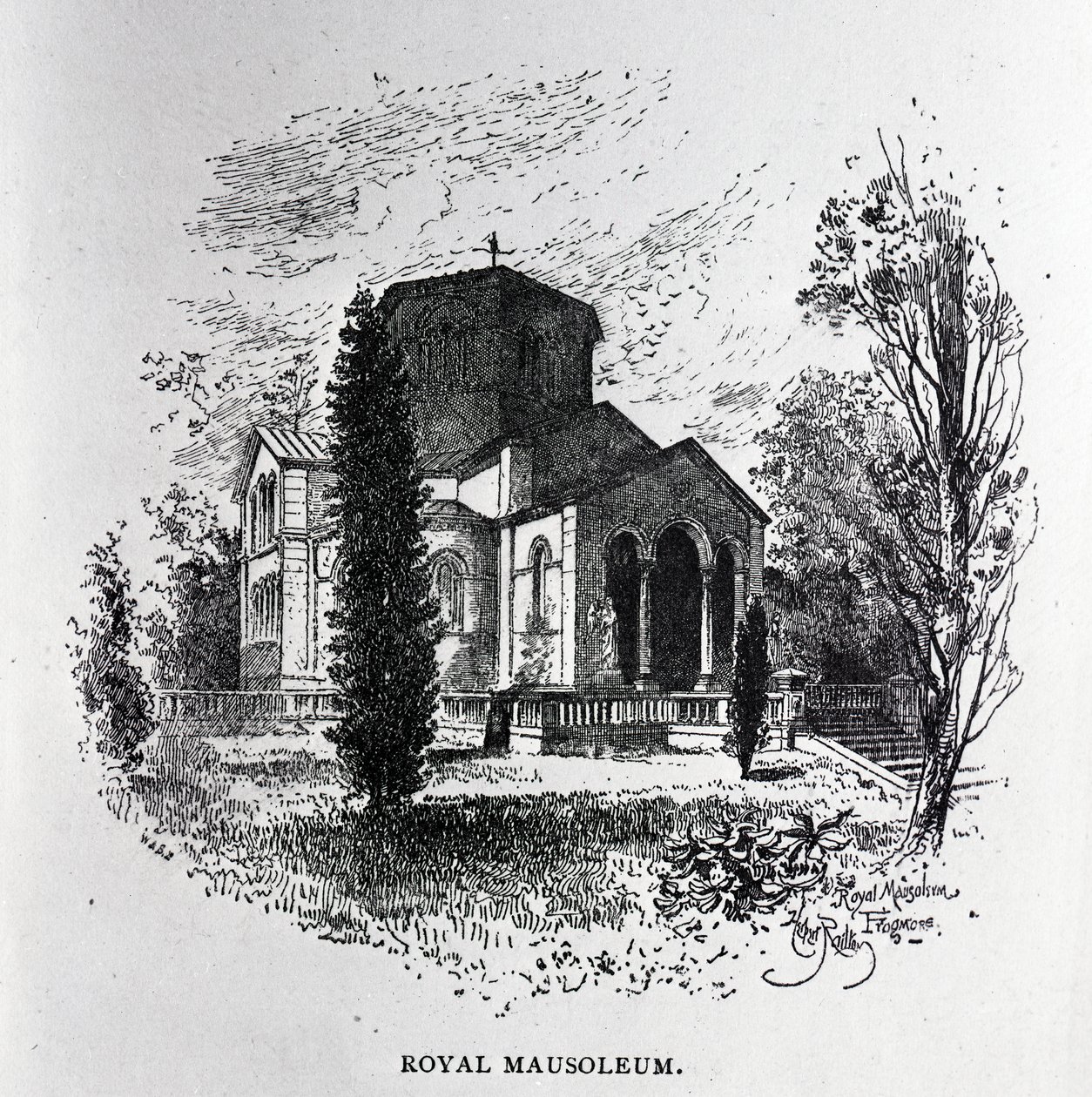 Det kungliga mausoleet, Frogmore av Herbert Railton