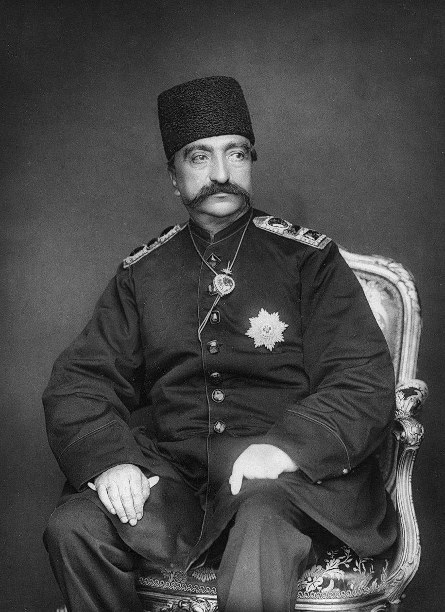 Shah av Persien av Herbert Rose Barraud