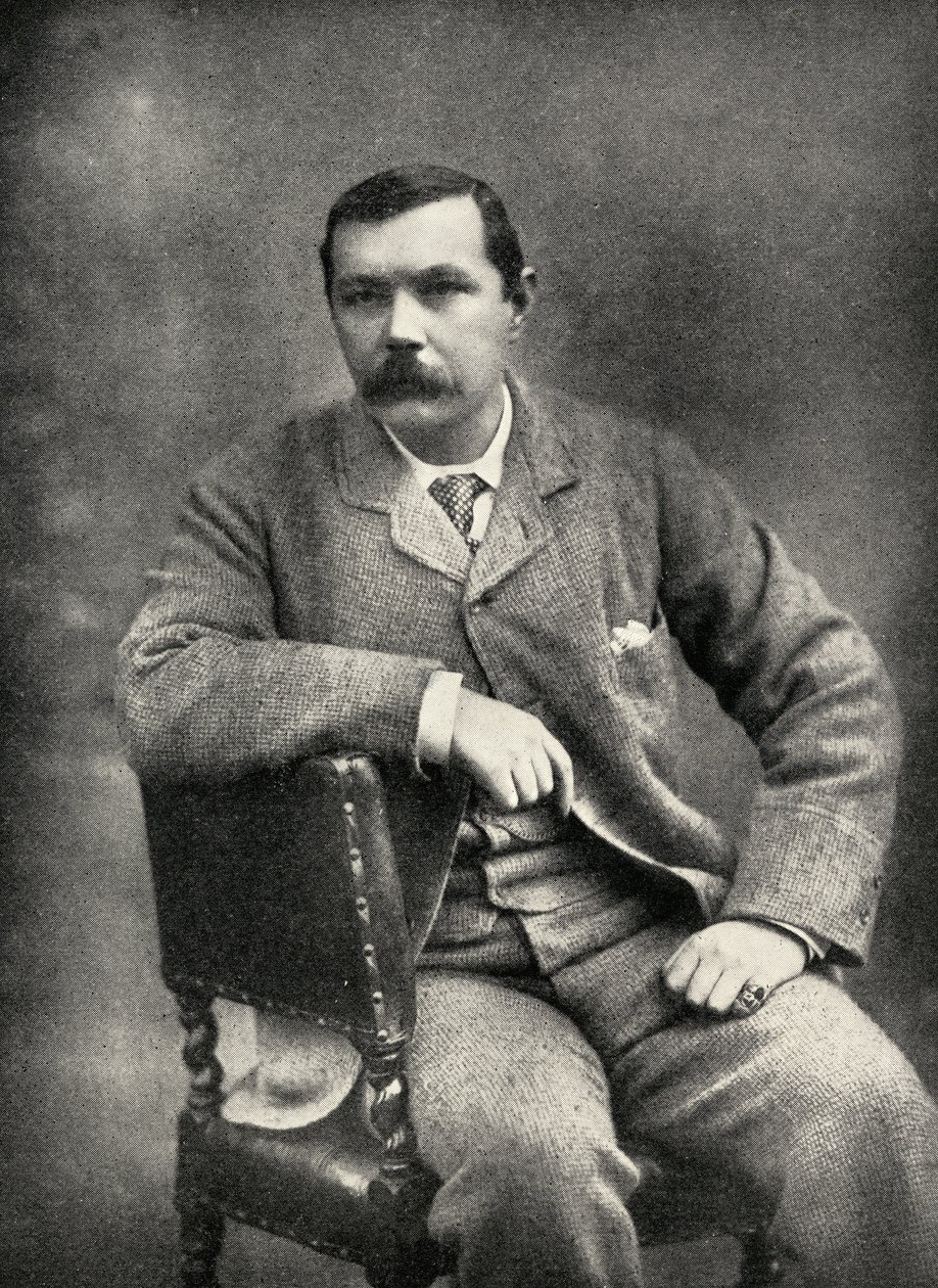 Sir Arthur Conan Doyle (1859-1930) av Herbert Rose Barraud