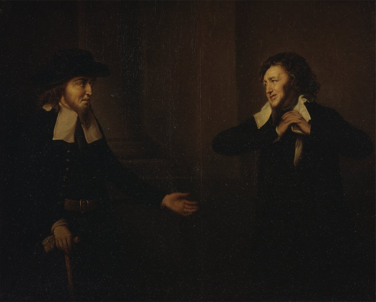 Shylock och Tubal från The Merchant of Venice av Herbert Stoppelaer