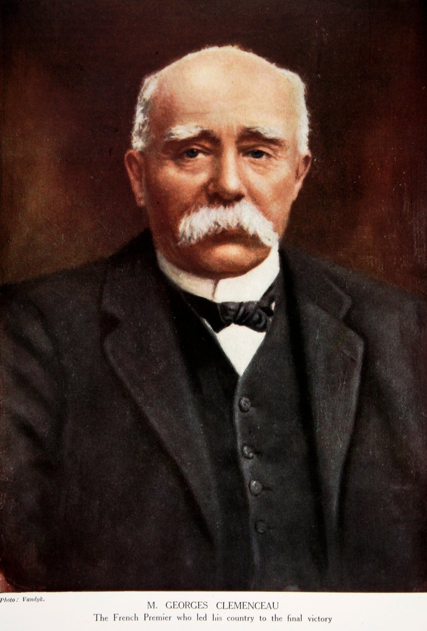 Herr Georges Clemenceau, 1914-19 av Herbert Vandyk