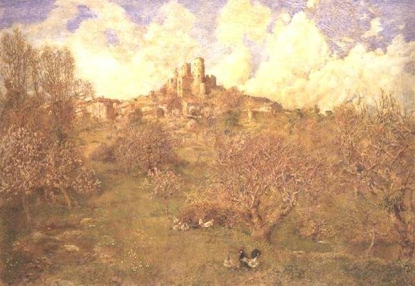 Ett gammalt slott i Var, Frankrike av Herbert Alexander