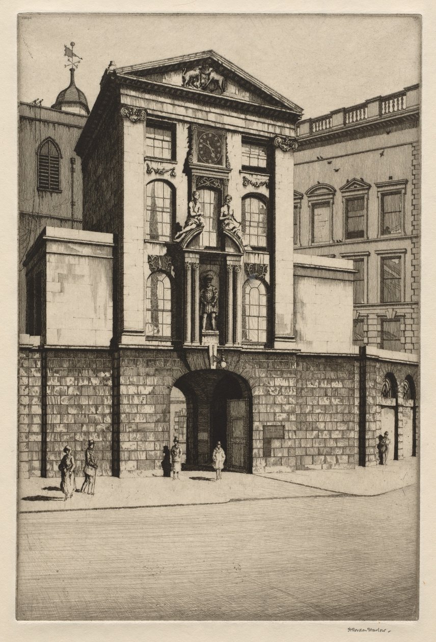 Henry VIII Gateway av Herbert Gordon Warlow