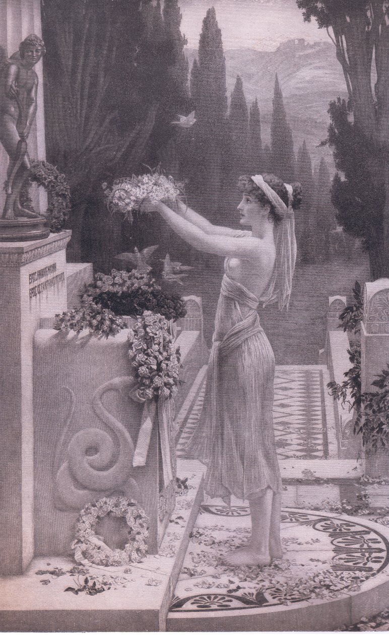 Hennes första offer, från Bibbys Annual, 1916-1917 av Herbert Gustave Schmalz