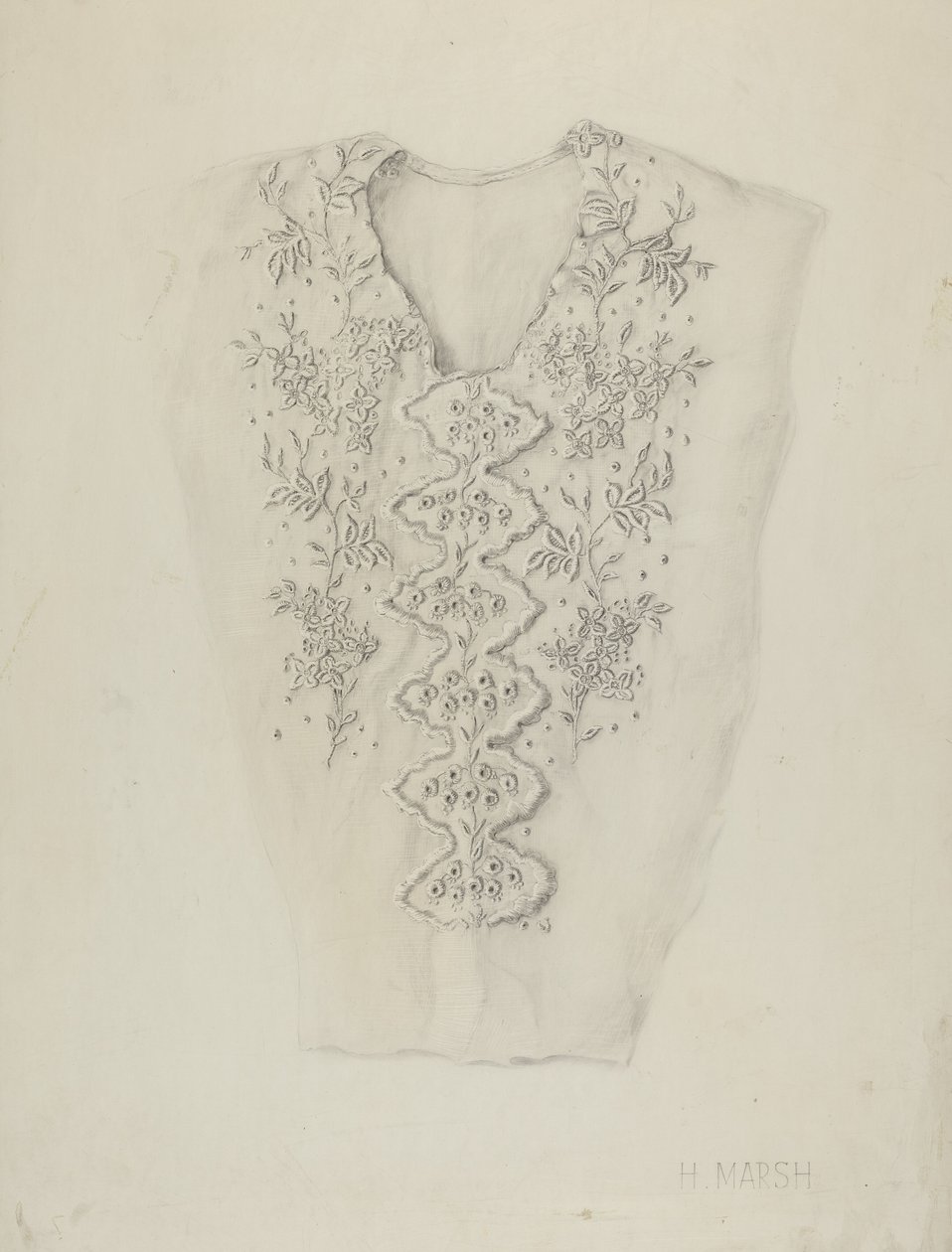 Bomull Vestie av Herbert Marsh