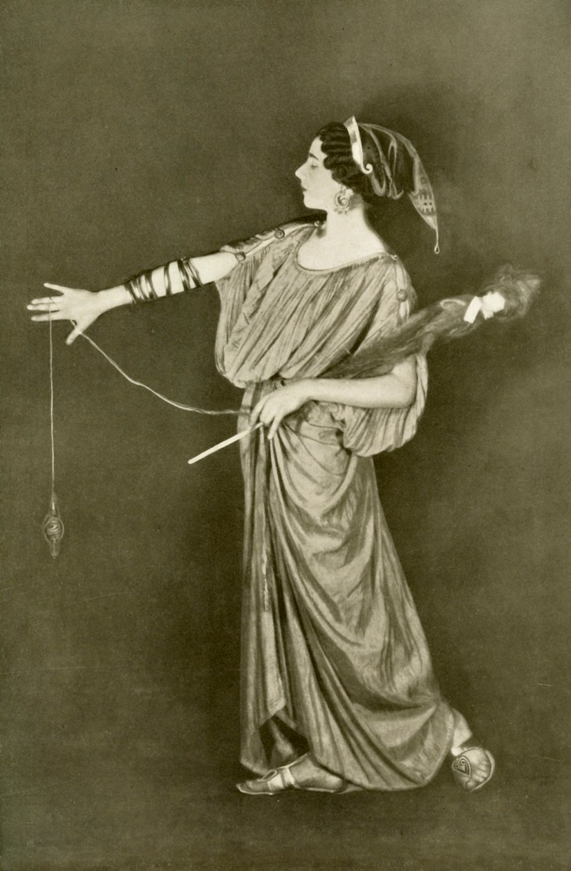 A Woman of the People, Fifth Century, B.C., 1924. av Herbert Norris