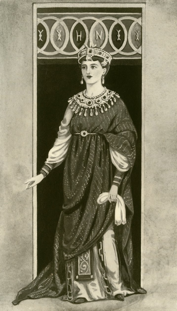 En kejsarinna av det östliga eller västra imperiet - femte århundradet, f.Kr., 1924. av Herbert Norris