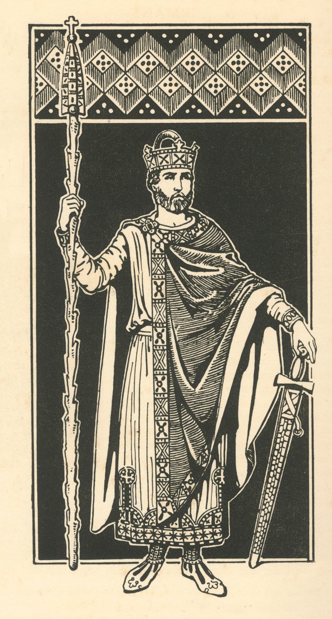 Kejsaren Henrik II, Den Helige 1002-1024, 1924. av Herbert Norris