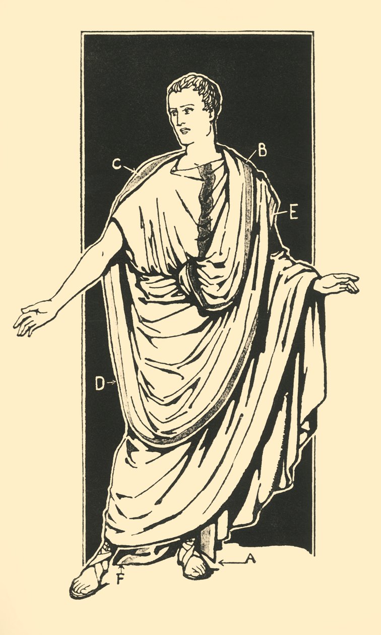 The Toga Praetexta, 1924 av Herbert Norris