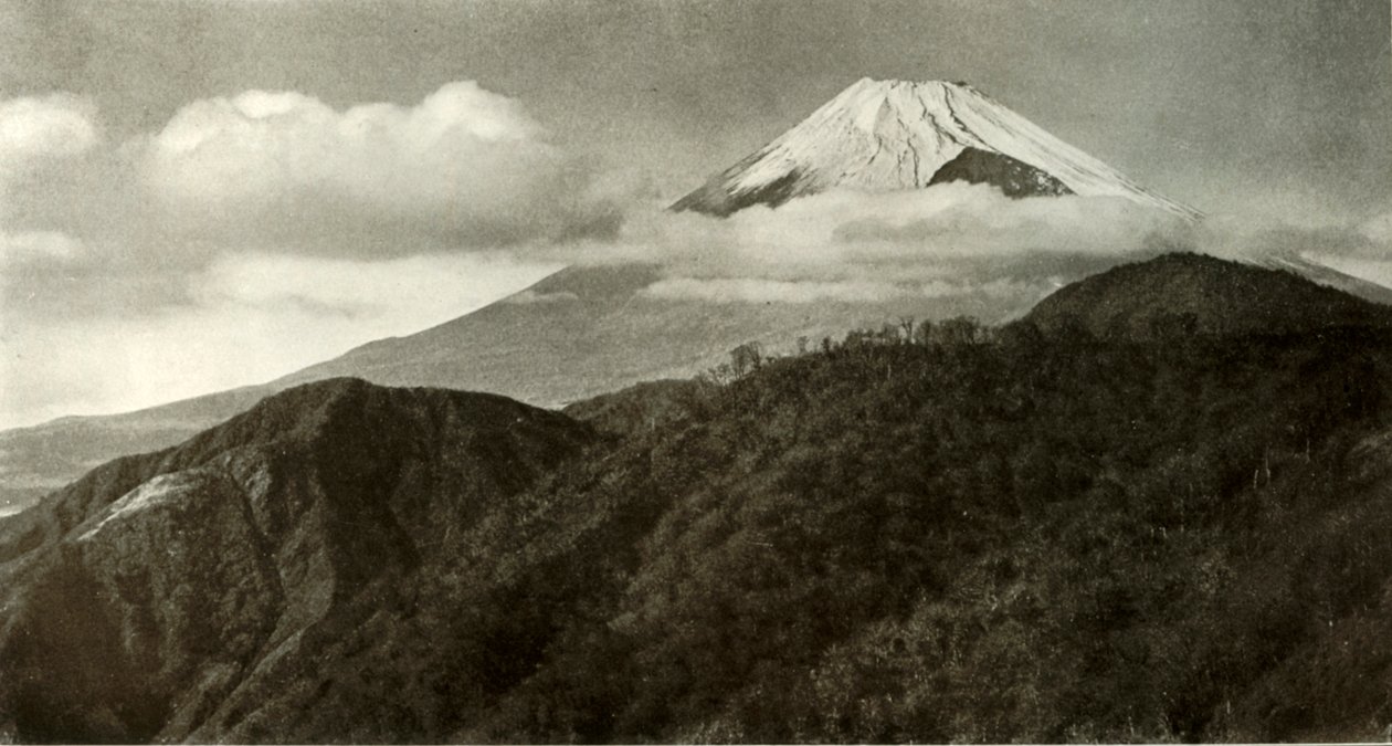 Herr Fuji, 1910. av Herbert Ponting