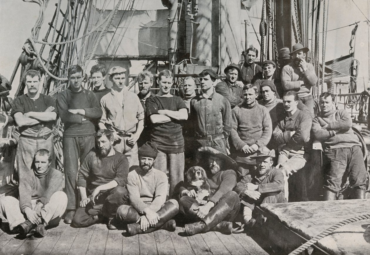 Besättningen på Terra Nova, c19101913, 1913 av Herbert Ponting