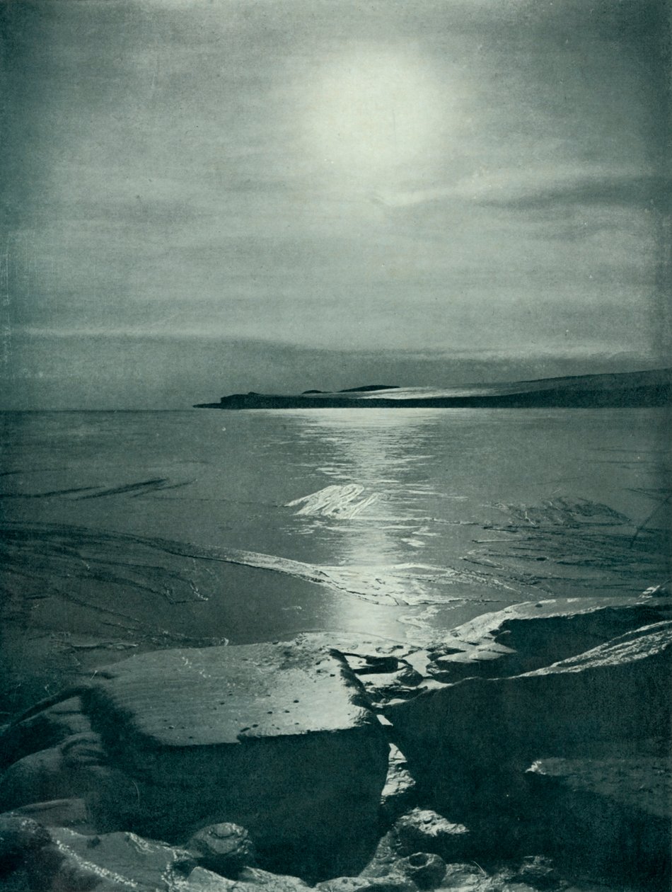 The Freezing Up of the Sea, c19101913, 1913. av Herbert Ponting