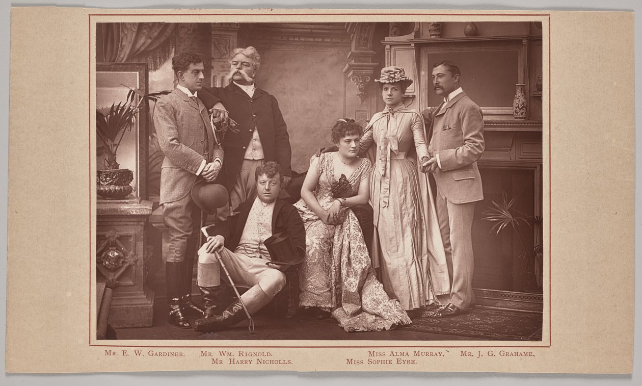 "A Run of Luck" på Drury Lane Theatre av Herbert Rose Barraud