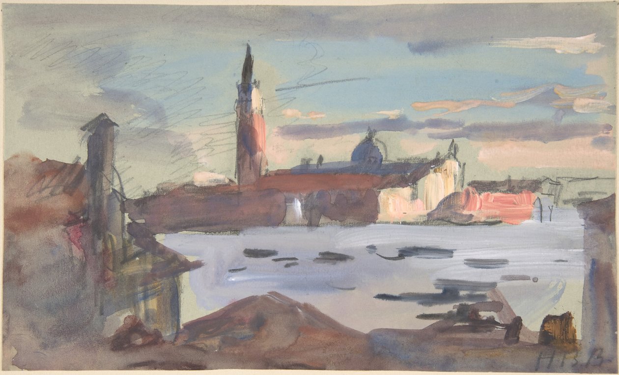 San Giorgio Maggiore, Venedig av Hercules Brabazon Brabazon