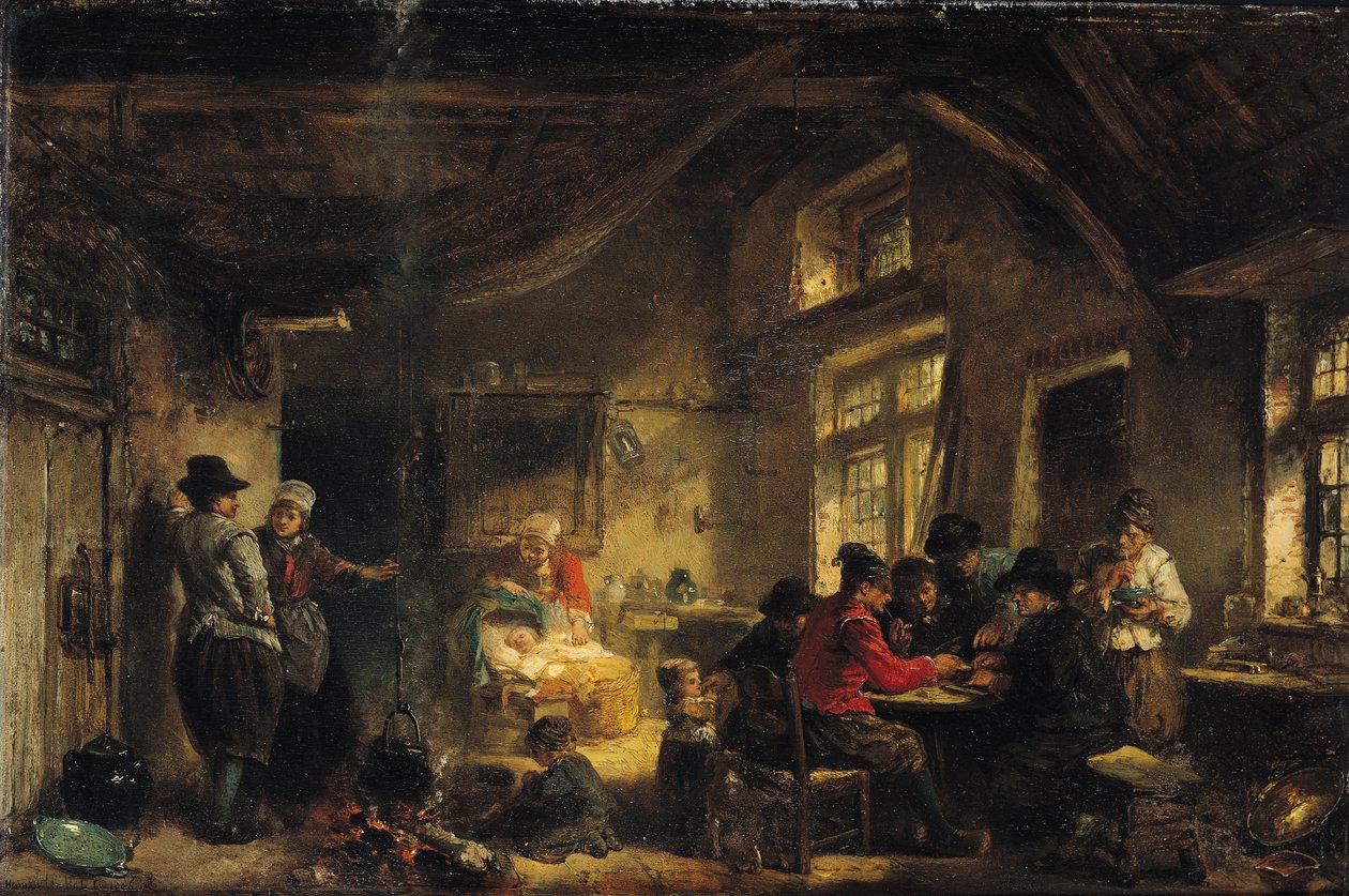 Fiskare från ön Marken av Herman Frederik Carel Tenkate