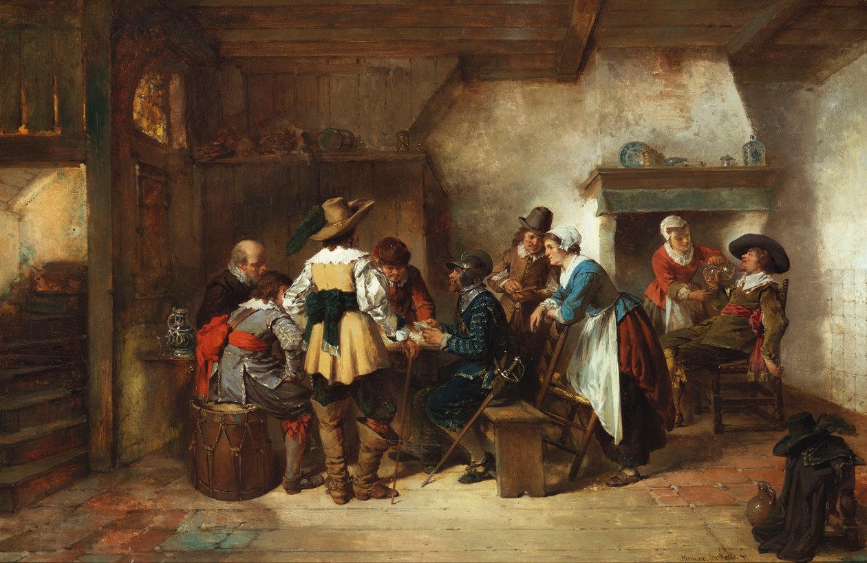 Kortspelet av Herman Frederick Carel Ten Kate